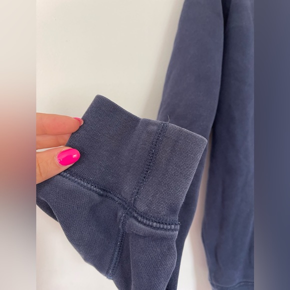 Nike Sportswear Club Overhead Hoodie Swoosh Embroidered Gym Y2k Navy Large Basic - Picture 4 of 9